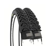 2 COPERTONI 26 x 1.95 (50-559) PNEUMATICI NERI MOUNTAIN BIKE PER MTB BICI BICICLETTA TASSELLATI