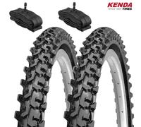 2 COPERTONI 26 X 1.95 + CAMERE PNEUMATICI MTB KENDA MOUNTAIN BIKE BICI 26" GOMME