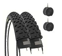2 COPERTONI 26 X 2.10 (54-559) + CAMERE PNEUMATICI MTB MOUNTAIN BIKE BICICLETTA