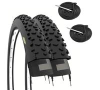 2 COPERTONI 29 x 2.25 57-622 +CAMERE GOMME MTB MOUNTAIN BIKE VEERUBBER VRB345