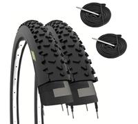 2 COPERTONI 29 x 2.25 57-622 +CAMERE GOMME MTB MOUNTAIN BIKE VEERUBBER VRB345