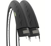 ECOVELO 2 copertoni 700x25C (25-622). pneumatici bici stradali 700 x 25C neri BDC EV | Ecovelo 25-622