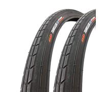 2 Copertoni 700 x 35C (37-622) C1207 Traveller, all Season Compound Neri per City Bike, Stradale, Trekking