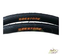 KIT 2 DUE COPERTONI BICI CICLO SCATTO FISSO NERO 700X28
