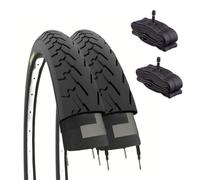 2 Copertoni 700x35C + Camere America per Bici 28" Gomme 700 X 35 C x Citybike