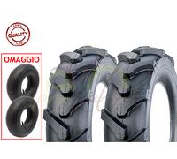 2 COPERTONI +CAMERE TRATTORINO 3.50-8 TM RINFORZATI GOMME PNEUMATICI FALCIAERBA