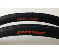 2 COPERTONI DEESTONE 700X28 nero o nero para