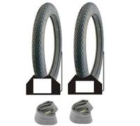 2 COPERTONI E 2 CAMERE D'ARIA 2 - 1/4 - 16 PER MOTO GUZZI CHIU' 50