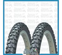 2 Copertoni Gomme Pneumatici 12 1/2 X 2 1/4 MTB NERA Bici