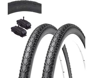 2 COPERTONI KENDA 16 X 1.75 + 2 CAMERE AMERICA PNEUMATICI DEMI SLICK MTB BIMBO