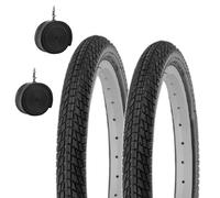 2 COPERTONI KENDA 20 X 1.75 +CAMERE PNEUMATICI GRAZIELLA CITY BIKE BMX freestyle