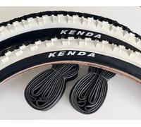 2 COPERTONI MTB 26 X 1.95 (50-559) K 831A BIANCONERO + 2 CAMERE D'ARIA
