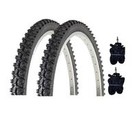 2 Copertoni Mtb 26x1.95 Chaoyang C1027 Gomme Mountain Bike + 2 Camere Pneumatici