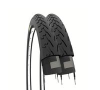 2 COPERTONI NERI 700 X 28 C PNEUMATICI 28-622 STRADALI IN GOMMA BICI DA TREKKING