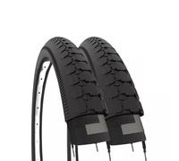 2 COPERTONI NERO DA CARRETTO FURGONCINO BICI BICICLETTA 26 X 2 X 1 3/4 (54-571)