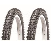 2 Copertoni Per Bicicletta - Mountain Bike - 24 X 1.95 - Alta Qualità