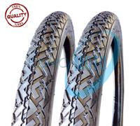 2 COPERTONI RUOTE PNEUMATICI GOMME 2 3/4 - 14 80/80 14 MOTO PIAGGIO GRILLO FREE