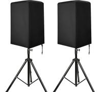 2 Coperture Altoparlanti PA per QSC K10 2009-2017, Custodie Protettive Oxford per Casse Attive DJ, Idrorepellenti con Coulisse