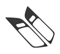 2 coperture in fibra di carbonio per pannelli delle portiere per Ford Mustang dal 2015 al 2019, progettate con trattamento di alta qualità per resistenza anti e sbiadimento
