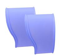 2 coperture in pizzo per tacchetti, copertura in silicone per scarpe da calcio, fascia per scarpe da calcio per giovani adulti per la stagione calcistica, Blu, Refer to description