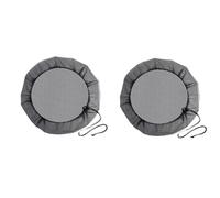 2 coperture in rete per acqua piovana, colore grigio, con coulisse | Questa copertura in rete presenta una coulisse stretta per mantenere i cisturi d'acqua all'aperto liberi da foglie