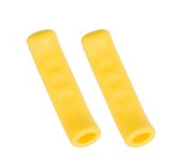 2 coperture in silicone per leva del freno della bicicletta, manicotti protettivi per leve del freno da montagna, a scatto fisso, da strada e bici pieghevoli, accessori per bici (giallo)