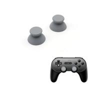 2 coperture per joystick per 8BitDo SN30pro+/SF30pro, copertura di ricambio per joystick, antiscivolo, anti-allentamento, per 8BitDo SN30pro+/SF30pro, grigio