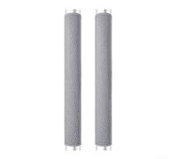 2 coperture per maniglie del frigorifero per elettrodomestici da cucina, proteggono le maniglie da sporco e graffi, prolungano la durata della vita degli elettrodomestici con materiale PU (grigio)