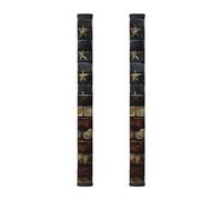 2 coperture per maniglie della porta del frigorifero, motivo mimetico con bandiera americana, per frigorifero, forno a microonde, forno, lavastoviglie, decorazione