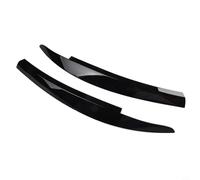 2 coperture per palpebre per fari auto, in plastica ABS lucida nera o fibra di carbonio, compatibili con Volkswagen Scirocco 2009-2017, accessori per lo styling di protezione esterna, facili da