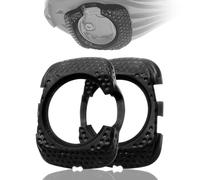 2 coperture per pedali a sgancio rapido, antiscivolo, per bicicletta, copertura protettiva per Wahoo Speedplay Zero Aero Nano Com (nero)
