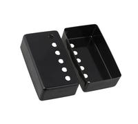 2 Coperture Per Pickup Per Chitarra Humbucker, Coperture In Lega Di Rame-nichel, Spaziatura Tra I Poli 50mm/52mm Accessorio per Chitarra Strumento (Color : Black)