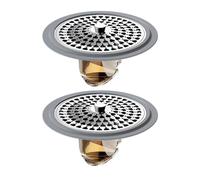 2 coperture per scarico in silicone non tossico resistenti alla corrosione protezioni per scarico in silicone per un efficace odore in casa copertura per pavimenti resistente agli odori