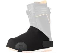 2 coperture per scarponi da sci all'aperto, antivento, in tessuto di nylon resistente al gelo, copertura per scarpe da neve con cinturino regolabile sul tallone, per sci, snowboard