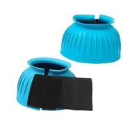 2 coperture protettive in gomma per zoccoli per cavallo, con chiusura ad anello, per corsa, affondamento, allenamento, equitazione, taglia M, 8,6 x 8,6 x 8,9 cm