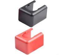 2 coperture terminali per batteria al litio per accumulo di energia, protezione antipolvere con protezioni a scatto, contatti in ottone, grado di protezione IP67, compatibile 120A-500A, nero+rosso, 2