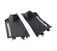 2 Coperture Tweeter per Honda Fit 2014-2018, Cover per altoparlante Laterale Pilastro A in Plastica, Design Angolare Nero, Adatto per Diametro 35mm, per ricambi Auto