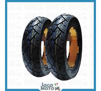 2 Coppia Copertoni Pneumatici 120/70-10 100/80-10 PIAGGIO VESPA ET2 ET4 LX ZIP
