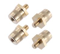 2 Coppia M8 Batteria Terminale Connettore Ottone Tono Post Adattatore Viti