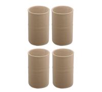 2 Coppia Polsini Polso Compressione Manicotti Elastico per Donne Uomini Beige S