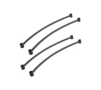 2 Coppia Supporto Supporto Staffa Supporto Parafango Posteriore per Cafe Bobber - Nero