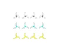 2 coppie 1611 elica CW CCW a 3 foglie, albero da 1,5 mm, adatta for motore brushless LAVA 1102/0802SE, elica in plastica for drone(6pairs Mixed color)