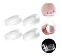 2 coppie Altezza Aumentare i cuscinetti del tallone gel Sollevaggio inserti