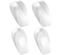 2 coppie di altezza aumenta le solette gel tallone inserti per calzature di