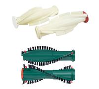 2 COPPIE DI RULLI BATTITAPPETO E BATTIMATERASSO PER ET340 VORWEK FOLLETTO COMPAT