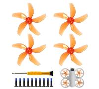2 Coppie Eliche Silenziose,Eliche di Ricambio per DJI NEO,eliche per Droni,leggera,Resistente,Accessorio per Droni (Arancione)