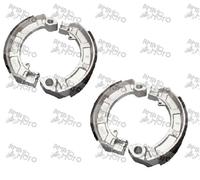 2 COPPIE GANASCE FRENO ANTERIORE + POSTERIORE per PIAGGIO VESPA 150 PX 1978 1979