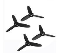 2 coppie lotto CW CCW PROPEGGIO DI ROTORI PROPEGGIO ROSSO ROSSO GIALLO BLUI CLOVER CLOVER CLOVER COMPATIBILE CON DRONE BEBOP 3 0 AERILE MULIRIROTORE QUADCOTTER(2pairs black)