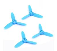 2 coppie lotto CW CCW PROPEGGIO DI ROTORI PROPEGGIO ROSSO ROSSO GIALLO BLUI CLOVER CLOVER CLOVER COMPATIBILE CON DRONE BEBOP 3 0 AERILE MULIRIROTORE QUADCOTTER(2pairs blue)