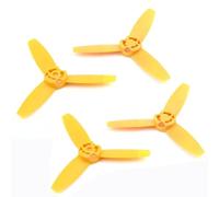 2 coppie lotto CW CCW PROPEGGIO DI ROTORI PROPEGGIO ROSSO ROSSO GIALLO BLUI CLOVER CLOVER CLOVER COMPATIBILE CON DRONE BEBOP 3 0 AERILE MULIRIROTORE QUADCOTTER(2pairs yellow)